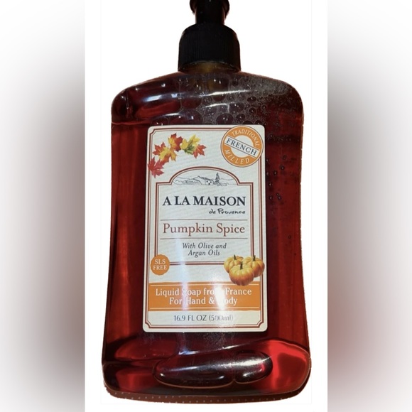 A La Maison de Provence | French Liquid Hand
Soap | Pumpkin Spice 16.9 fl. oz. - Picture 2 of 5